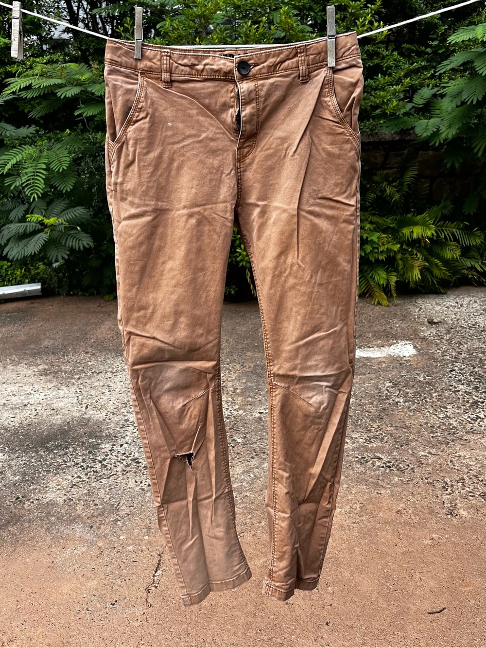 H&M Boys Tan Chinos